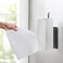 EASTTOWEST Magnetic Paper Towel Holder, Black Towel Bar Rack for Refrigerator, BBQ Grills, Heavy Duty, 12” x 3”