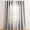 Loha Linen Grommet Top Curtain Panel Pair by Exclusive Home, 54"x108", Dove Grey