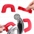 Assist Pan Handle Holder Silicone, Hot Skillet Handle Covers for Cast Iron Skillets, Enameled Griddles, Frying Pans