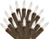 Dobar Holiday Pride Clear Christmas Lights with Brown Wire - 100 Count -