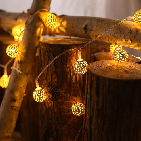 Lights,CMYK 30 Globe String LED Fairy String Lights Battery Operated for Indoor,Party,Patio,Wedding,Bedroom,Christmas