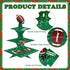 FRIDAY NIGHT Super Football Bowl Party Cardboard Cupcake Stands, Mini Cake Dessert Stand for Kid Birthday Supplies