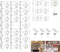 Ainiv 3-Packs Indoor Mini Light Clips, Damage Free Hanging Christmas String Light Hooks