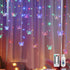 13FT 96 LED USB Powered Curtain Lights, Lainin 16 Butterflies Twinkle Lights 8 Modes Fairy String Lights for Party