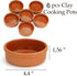 Set (Set 6)- Areste Mexican Clay Cookware of Terracotta Cooking Pots, Bowls, Plates, and Serving Dishes - Premium