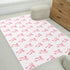 4 6 Drydiet x ft Large Bow Welcome Mat Rug Coquette Doormat Decor Gifts for Bedroom Room Women Aesthetic Decor Birthday