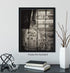 Look Up, Get Up, But Never Give Up - Football Wall Art Decor Print - Unframed Artwork on Photograph Paper