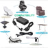 Power Supply for Power Recliner, 2-Pin 29V 2A Universal Adapter with Extension Cord, Compatible with Electric Chairs
