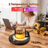 2-Temp Setting (131 113) Coffee Mug Warmer - Large Candle Warmer Plate, & & Fast Heating, Elegant Desk Warmer