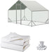 Chicken Coop Cover Waterproof and UV, 11.3 * 6.3 FT Chicken Run