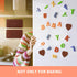 Patelai 5 Pcs Silicone Chocolate Mold - Diamond Heart Cake, Ice Lolly, Letter and Number Mold with Hammers