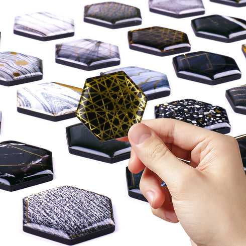 MORCART 30pcs Decorative Fridge Magnets for Refrigerator Decor, Whiteboard Magnet Dry Erase Board Round Office