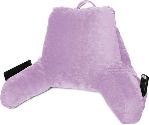 Clara Clark Reading Pillow for Kids & Teens with Shredded Memory Foam, Backrest Pillows for Reading, Watching
