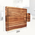 GAOMON 20" 15" Large Wooden Cutting Board for Kitchen, x Acacia Wood Butcher Block Cutting Board with Juice Groove