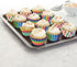 Mini Cupcake Muffin Liners, 600 Count Rainbow Paper Cupcake Liners for Baking, Colorful Tiny Cake Mold Supplies
