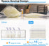 Ugotfeels Space(2 Pack) Breastmilk Storage Container with Freezer Flattener Kit to Flatten Standing Breast Milk Bags