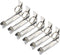 Tablecloth Clips, Set of 6 Extra Large Table Cover Cloth Clamps for Home Party & Picnic (Up to 2.4")