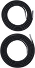 4 Pack SUQ I OME Replacement Cord for Zero Gravity Chair, Universal Replacement Elastic Cords Repair Tool Kit for Sun