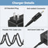 Charger for Shark CH950, CH951, CH950C, CH951C Power Charging Cord for Shark CH963AMZ, CH964AMZ, CH950C, CH951C, CH955