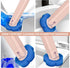 48 Disposable Toilet Brush with Refills,Toilet Cleaning Supplies,Toilet Wand Brush Starter Kit,Wall Mounted Toilet Bowl