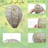 ZeeDix Hanging Paper Fake Wasp Nest Decoy, 4 Pack, Dark Color, 8.66"×11" for Outdoor, Home and Garden