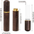 Espresso Coffee Stirrer 5 Needles 0.4mm Espresso Distribution Tools, Natural Wood Handle and Stand (Walnut)