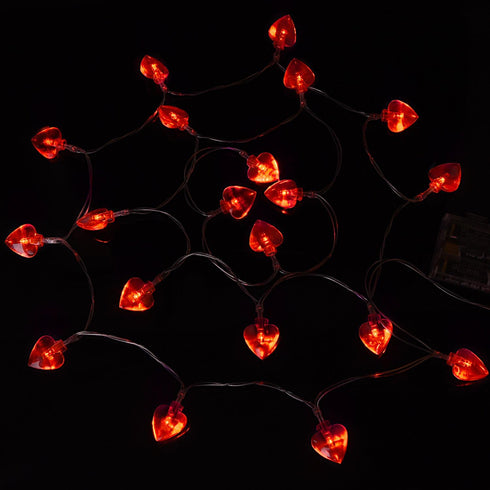 AOSTAR Valentine Lights Heart Shaped String Lights for Mother's and Father's Day, Wedding, Proposal, Birthday