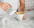 HIC Kitchen Sugar and Creamer Set, Fine Porcelain, 2-Piece