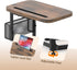 16.93inch 12.6inch) Fashion TV Tray Table with Large Tabletop, Adjustable Sofa Table with Storage Baskets, Strong Metal