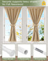 ALLZONE Heavy Duty Tension Shower Curtain Rod, 28-42 Inches, Adjustable Non-Slip for Bathroom and Closet