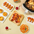 Palksky Air Fryer Paper Liners Disposable, 100Pcs Parchment Paper Square, Water-proof, Oil-proof, Non-stick for Airfryer