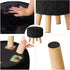 Office,12.6" D12.6" W12.6" UHBD035B YMYNY Round Pouf Ottoman Small Foot Stool Faux Fur Foot Rest for Couch Modern Boho