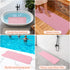 39.315.7 inchApproximately 100 40cm Cup.1-Opaque Anti-Slip Bathtub Shower mat, Soft Oversized Machine Washable Non-Slip