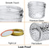 Encheng 4 oz 40 Pack Glass Jars With Lids And Bands,Small Canning Jars For Caviar,Herb,Jelly,Jams,Mini Wide Mouth Mason