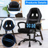 Gaming Chair Computer Office Ergonomic High Back Massage PC Desk Chairs with Lumbar Support & Padded Armrest Racing