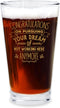 Bad Bananas Farewell Gifts for Coworkers - 16 oz Beer Pint Glass, Going Away Gifts for Friends