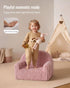 Blissful Diary Toddler Chair, Snuggly Soft Kids Sofa Chair, Supportive Toddler Couch for Girls and Boys, Kids Furniture