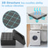 SEISSO Anti Vibration Pads for Washing Machine, 8 PCS Noise Dampening Pads for Anti Skid and Anti Shake
