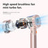 Handheld Fan, Portable Turbo Fan, Powerful Personal Fan with 7000rpm High-Speed Motor for Travel Outdoor Gift