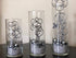 Floral Supply Online 9" Tall x 3.5" Wide Cylinder Glass Vase with Flower Guide Booklet for Weddings, Events, Home Decor