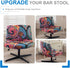 Levoberg Armless Armless #13 Criss Cross Office Desk Chair Cover Slipcovers Printed Vanity Desk Chair Covers Cross