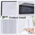 Photo Album 4x6 for 300 Photos with Writing Space, Leather Cover with Display Window, Wedding Gift