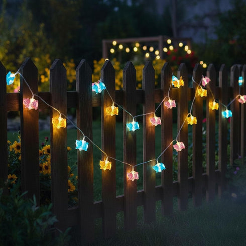 30 10ft LED Cat String Lights Battery Powered Kitty Fairy Lights for Bedroom, Party, Christmas Decor