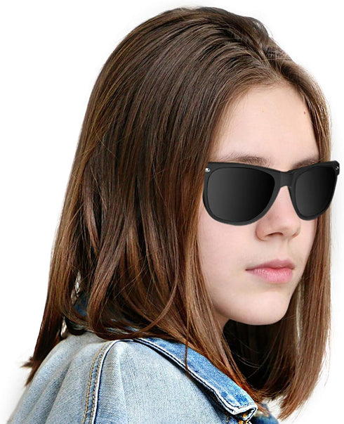 Super Z Outlet Plastic Vintage Retro Style Sunglasses Classic Shades Eyewear Party Prop Favors (24 Pairs) (Black)