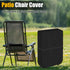 28.7" 10.6" 43.3" (1) Outdoor Zero Gravity Folding Chair Cover, AHIER Oxford Waterproof Patio Beach Lawn Chair Cover