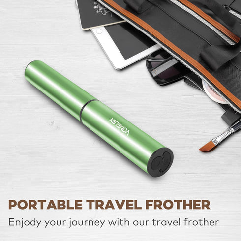 Rechargeable Milk Frother, Electric Coffee Foamer, Handheld Drink Mixer for Latte, Cappuccino, Coffee