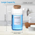 60oz Fabric Softener Dispenser,Liquid Laundry Detergent Dispenser with Lables,Laundry Detergent Container