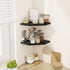 Realgulf 2-Pack Corner Shelves for Bathroom & Kitchen, Space-Saving Floating Corner Wall Shelf with Easy Installation