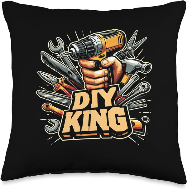 Home Improvement Throw Pillow for DIY Lovers and Enthusiasts