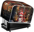 JEOCODY Christmas Snowman Toaster Cover - Fits Most Standard 2 Slice Toasters, Universal Size Dustproof Cover for Women